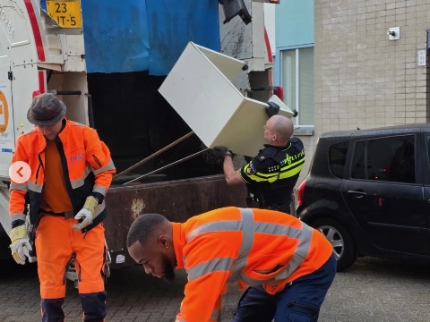Actie Irado en politie in oost