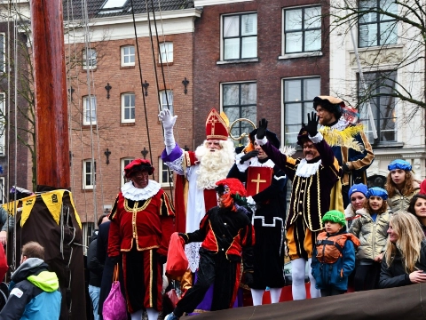 Sinterklaas is in Schiedam