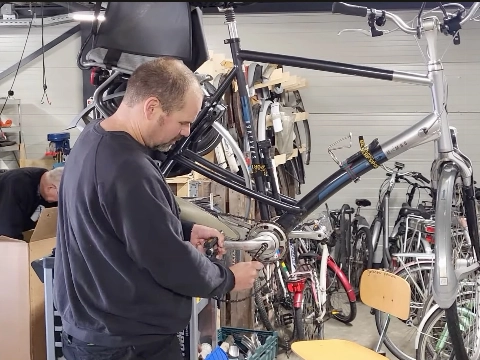 Dat werkt goed: fietsenmaker bij Het Goed