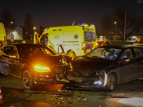 Zware schade na aanrijding