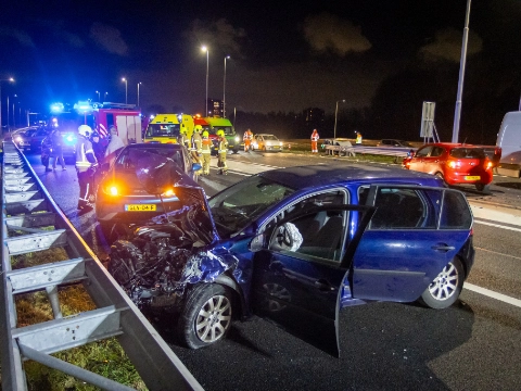 A20 afgesloten na ongeval
