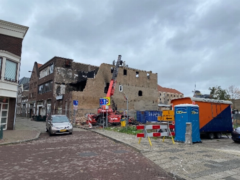 Pand Boterstraat gaat plat