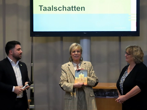 Laurentien promoot Taalschatten tegen leesachterstanden