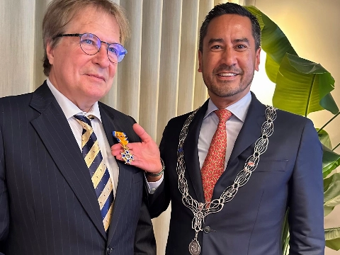 Martin van Hagen koninklijk onderscheiden