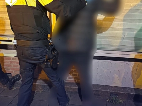 Jongere aangehouden met machete op zak
