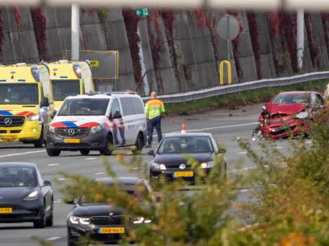 Meerdere gewonden bij aanrijding op A4