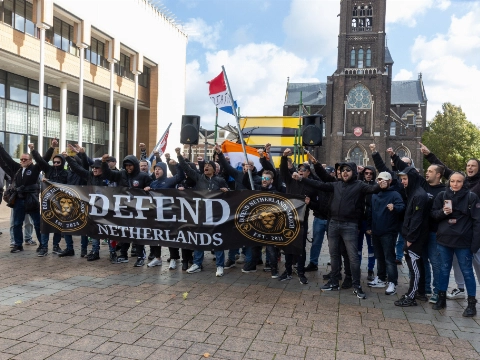 Demonstranten op Stadserf - en Land van Belofte