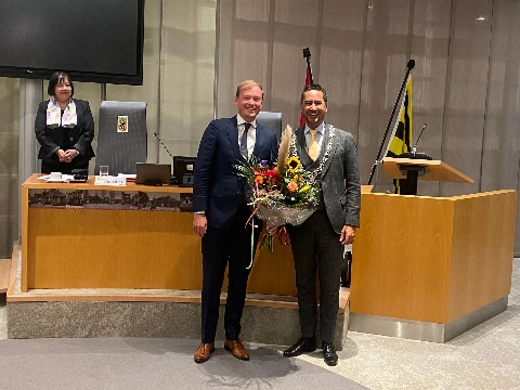 Youri Volkman nieuwe wethouder van Schiedam