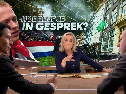 Jayden Sonnemans zorgt voor opmerkelijke tv