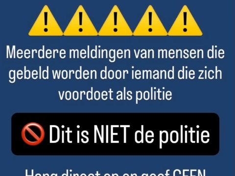 Nepagenten actief in Schiedam