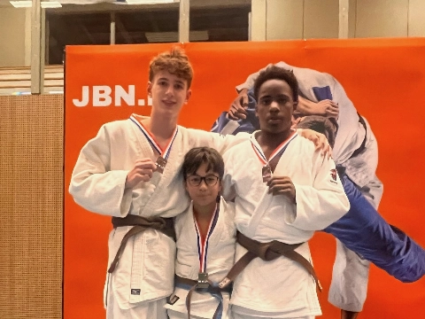 Schiedamse judoka's succesvol op jeugd-NK