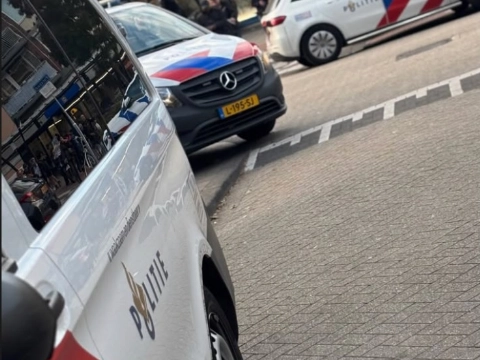 Drukke avonddienst bij politie Schiedam