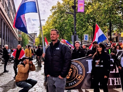 Trots overheerst bij Mark Verspeek na protest in Schiedam