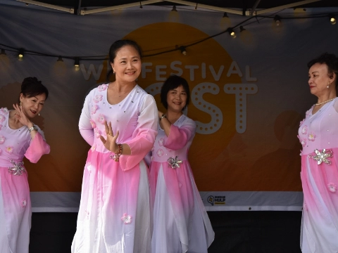 Wijkfeest in oost pakt gezellig uit