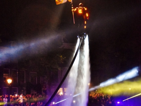 Een feestelijke avond aan de Lange Haven in beeld