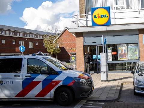 Greep in de kassa bij Lidl