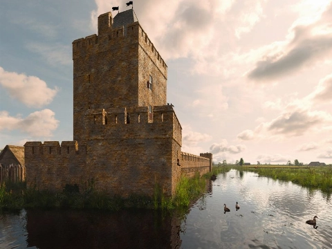 Hoe zag de Oude Sluis er zes eeuwen geleden uit?