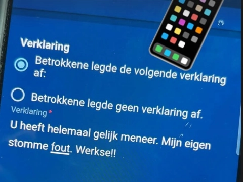 Politie confronteert weggebruikers met hun overtredingen