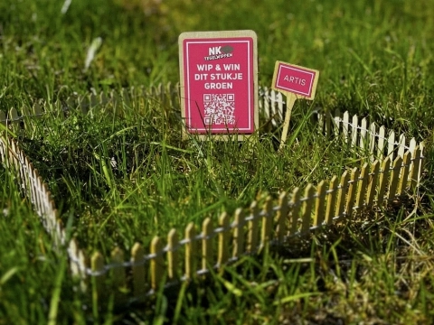 'Heilig' gras kan ook in een Schiedamse tuin komen