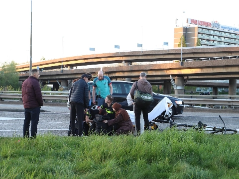 Ongeval tussen fatbike en auto zorgt voor bekeuringen