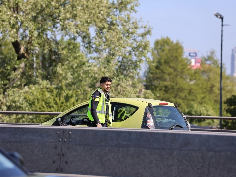 Aanrijding op A20 zorgt voor files tijdens spits