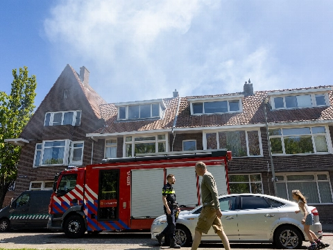 Brand in Marconistraat