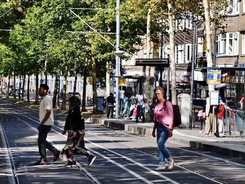 Maand lang werk aan het tramspoor in Schiedam