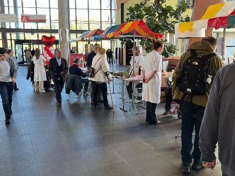 Informatiemarkt over hartfalen in Franciscus