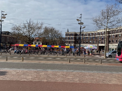 Ruilfeest onder een stralend zonnetje