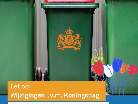 Milieustraat op Koningsdag