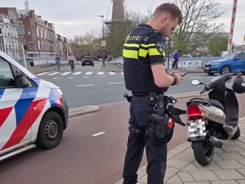 Scooter ging 'ietsje' te hard