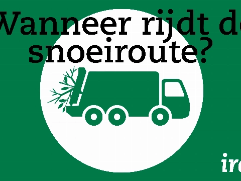 'Snoeiroute' wordt deze week weer gereden