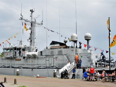 Schiedam terug uit Oostzee