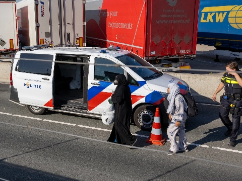 Verstekelingen opgepakt op DFDS-terminal