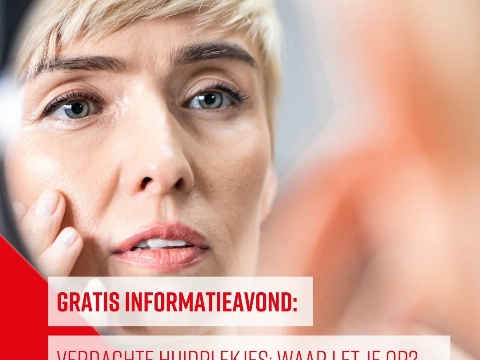 Informatieavond over huid bij Franciscus