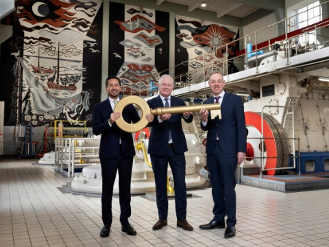 Burgemeester geeft sleutel over aan Flevoland