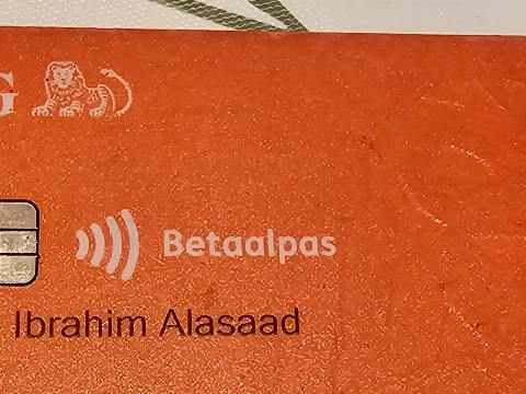 Betaalkaart gevonden