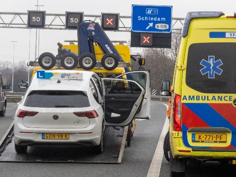 Betrokkene bij aanrijding vlucht, maar meldt zich later