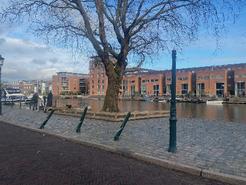 Amsterdammertjes als luciferhoutjes in Schiedam
