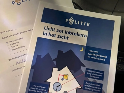 Politie waarschuwt tegen woning- en autoinbraken
