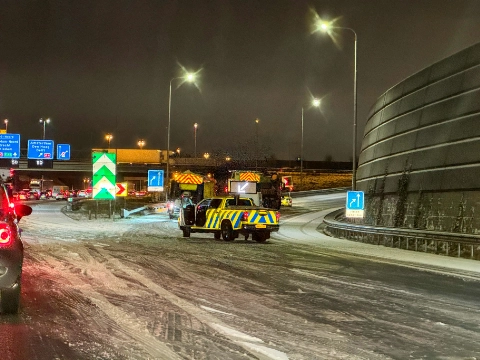 Heksenketel op de weg