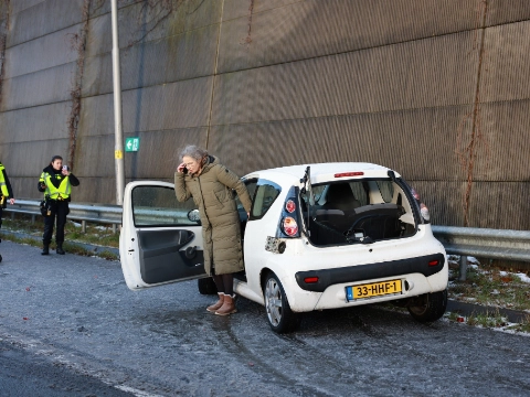 Gladheid zorgt voor gevaar op A20