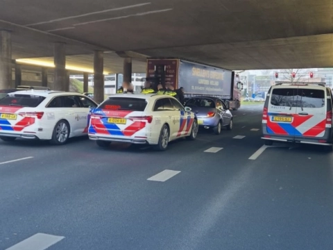 Gestolen auto achterhaald