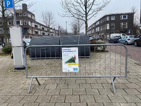 Kerstbomen inleveren in Schiedam