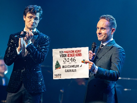 Theater en omroep zamelen ruim drieduizend cadeaus in