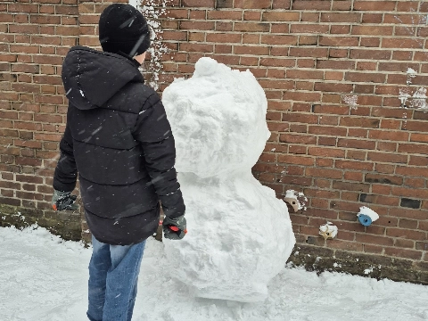 Ideaal voor een sneeuwpop