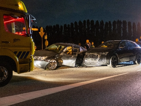Drie gewonden na aanrijding