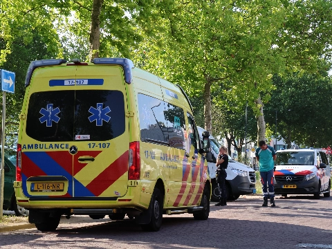 Kop-staartbotsing op de 's-Gravelandseweg