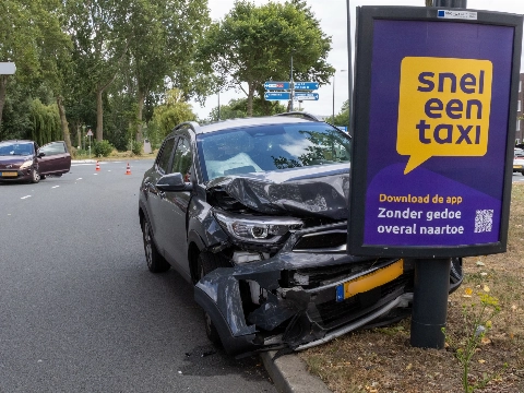 Gewonde bij aanrijding op Hargalaan