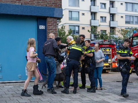 Brandweer naar Heinsiusstraat